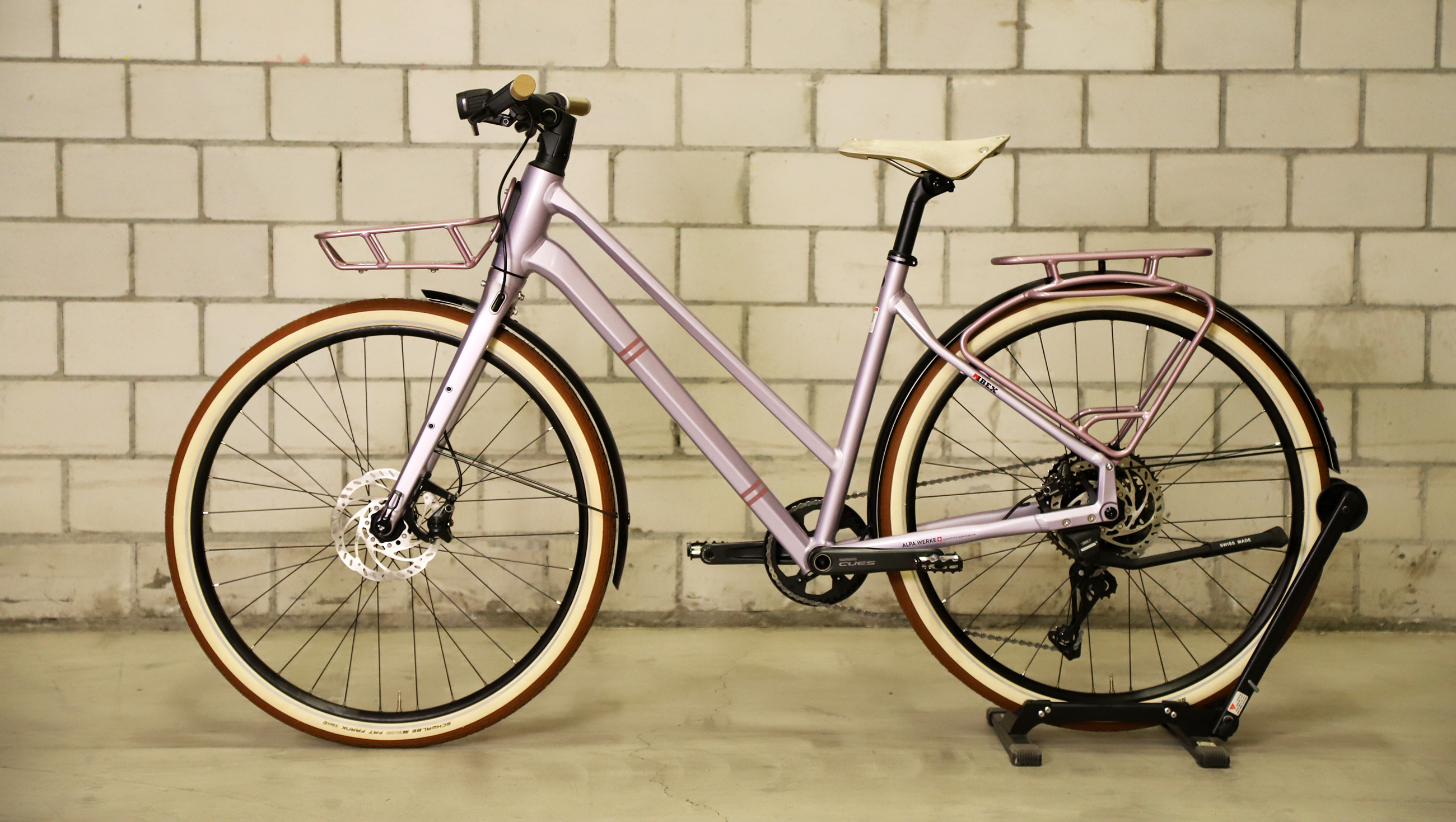 INDY LIFE Para City- und Alltagsvelos / lavendel glanz / 48 CM