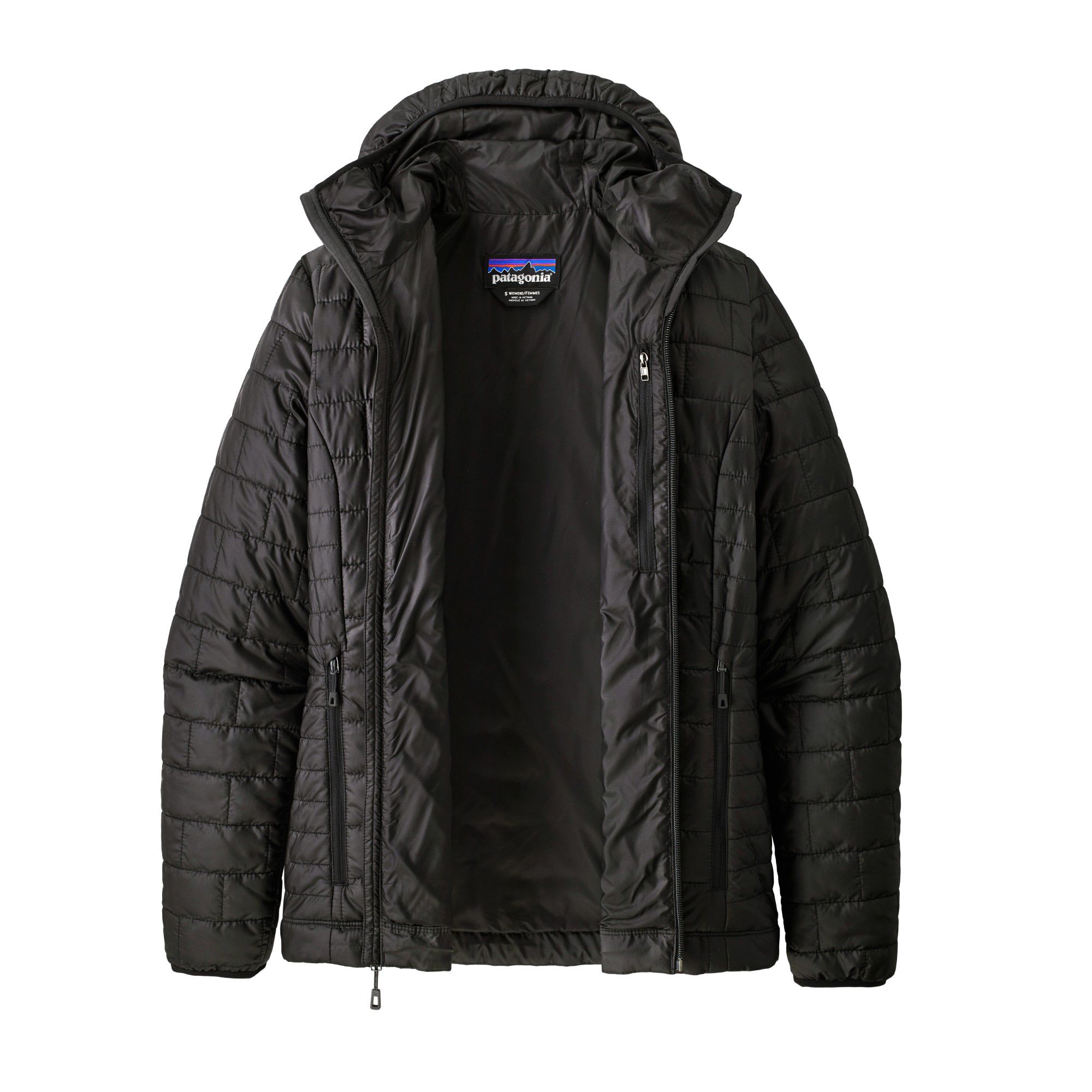 NANO PUFF Damen-Loftjacke / black / L