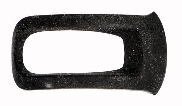 Scheinwerferhalter Silicon für Blinder Road / schwarz / lang