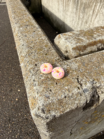DONUT Presta-Ventildeckel / rosa