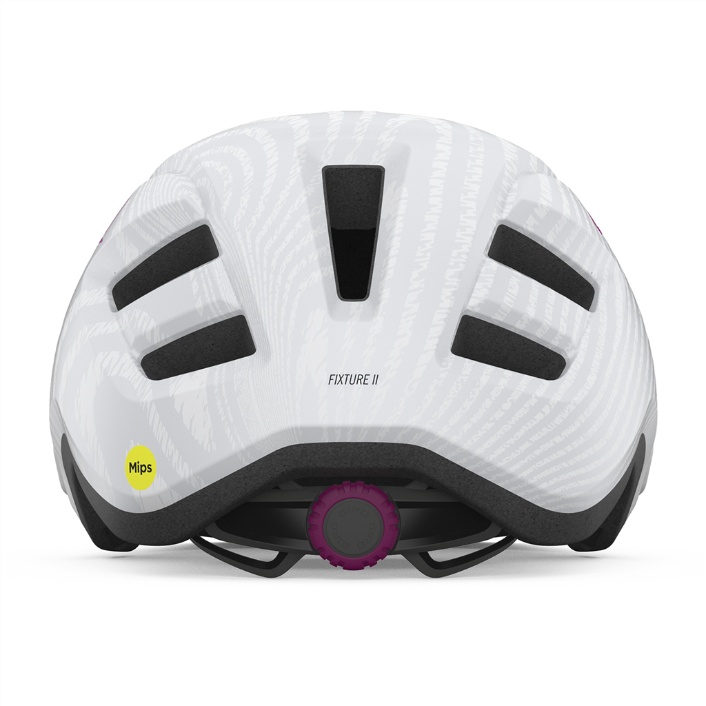 FIXTURE II YOUTH MIPS Velohelm / matte white/pink ripple / UY 50-57