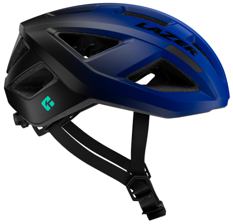 LAZER Unisex Road Tonic KinetiCore Helm / matte blue black / L