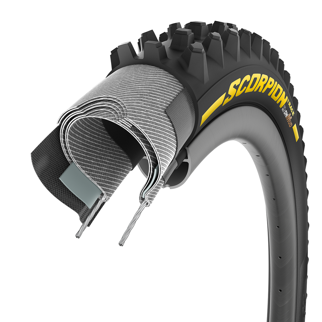 Scorpion Race DH Mud DualWall Plus / black/yellow / 29x2.40