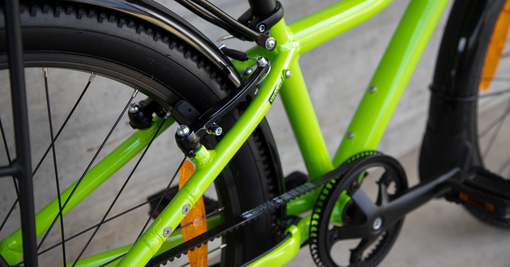 FLiZZi 24 RIEMEN EQ Kindervelo / grün / 24 ZOLL