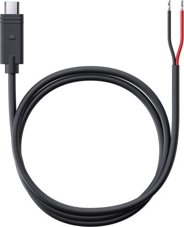 Ladekabel SPC+ USB-C/open end / schwarz / 6 Volt DC