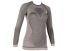 FUSYON Damen-Merinofunktionsshirt / grau / XS