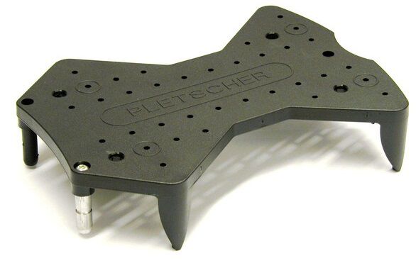 Korb Standard auf Gepäckträger schwarz / schwarz