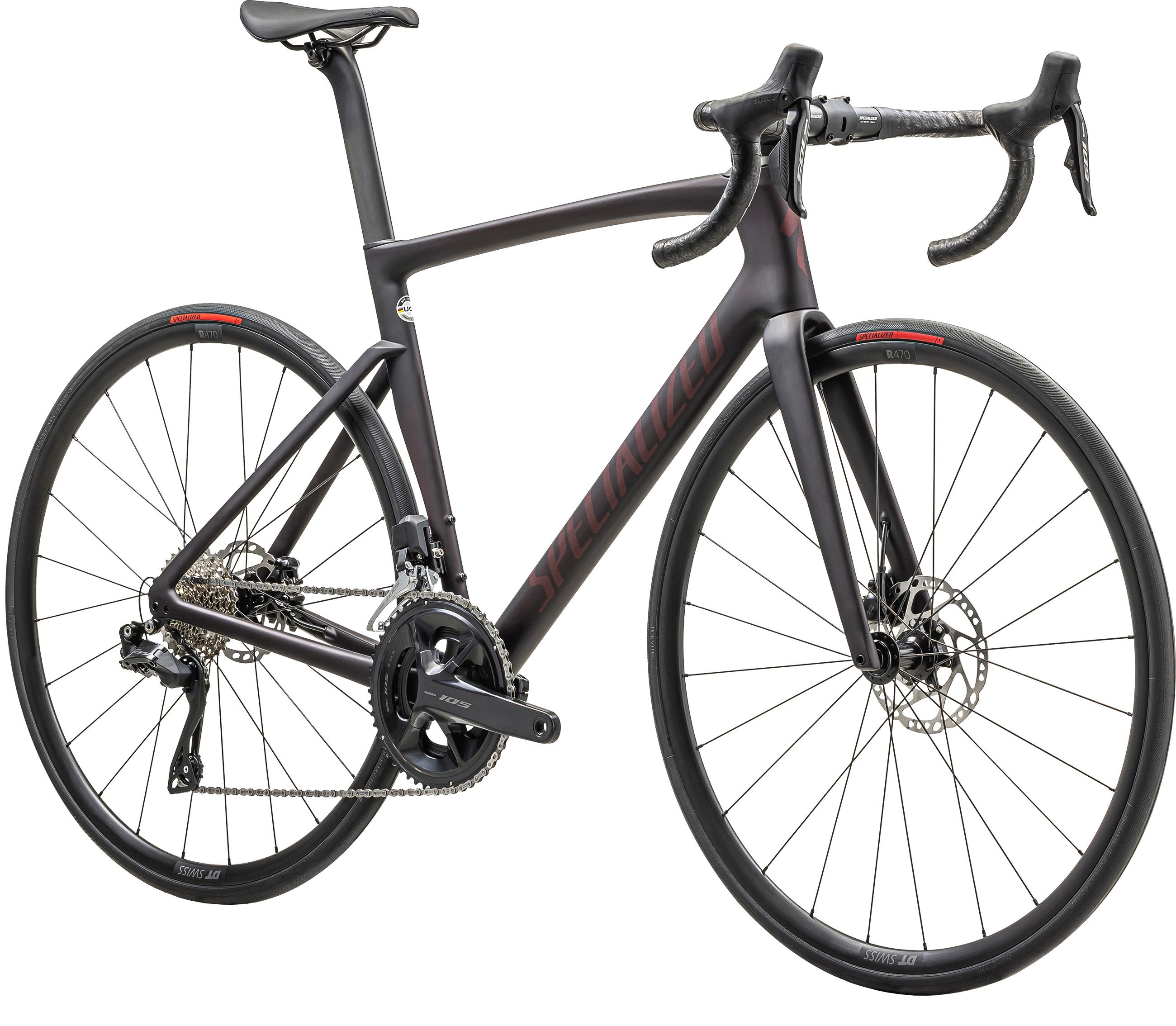 TARMAC SL7 COMP Rennvelo / satin red tint over carbon_sky red / 54 CM