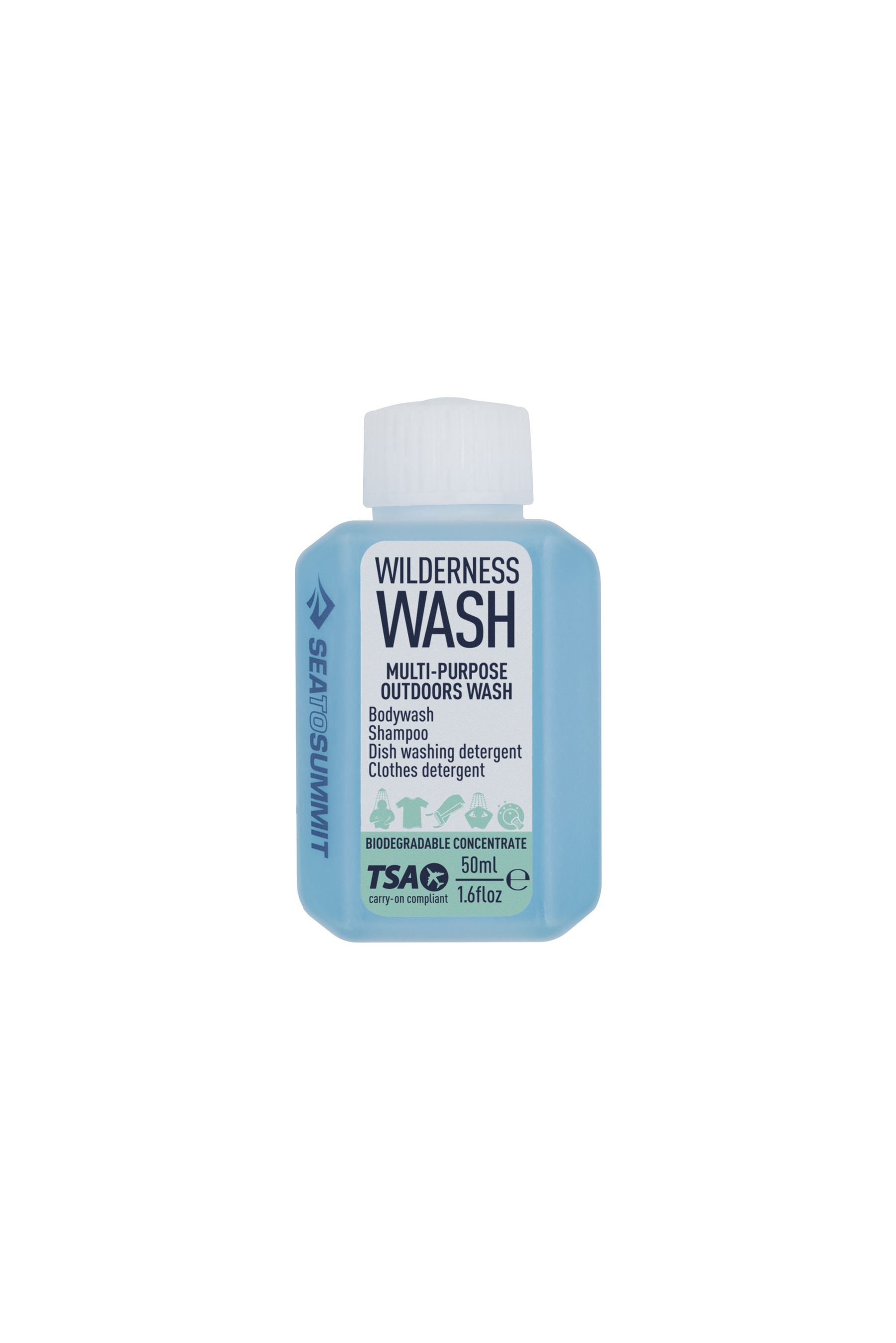 WILDERNESS WASH Allzweckseife / blau / 50ML
