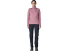 R1 HYBRID Damen-Fleecejacke / light violet / XL