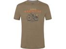 BIKEPACKING Herren-Merino-Kurzarmshirt / oak / XL