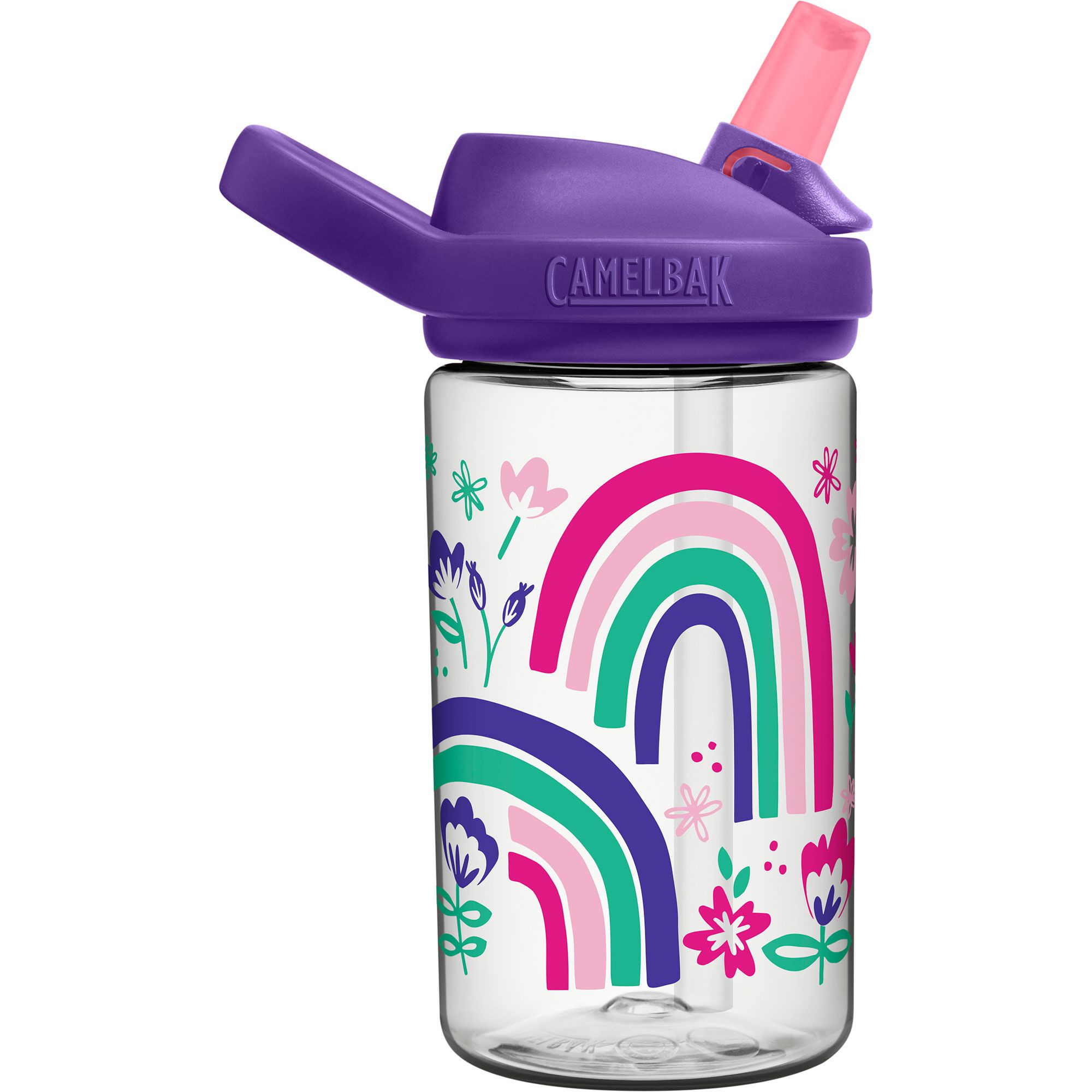 EDDY+ 0.4L Kids Bottle RAINBOW FLORAL / rainbow floral / 0.4L