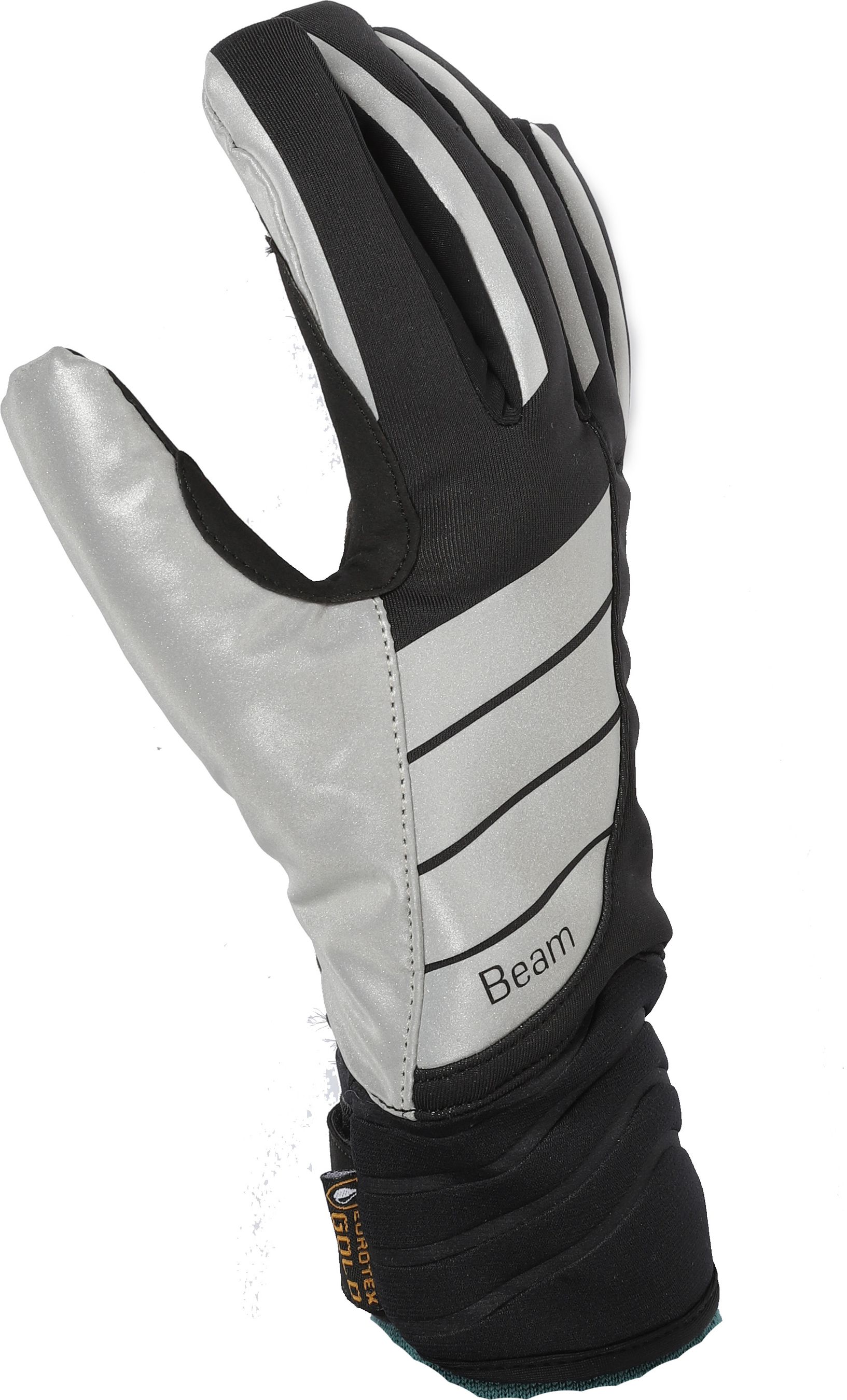 BEAM 2.0 reflektierende Unisex-Handschuhe / schwarz_silber / XL