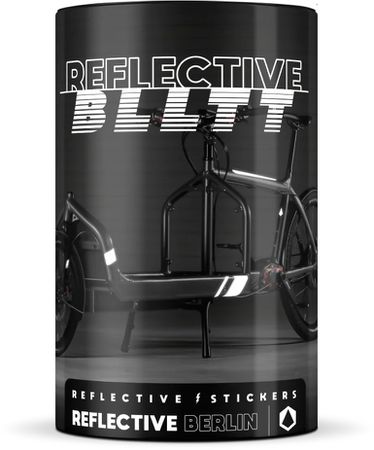 REFLEKTIERENDES BASIS RAHMENSET / stripes_black