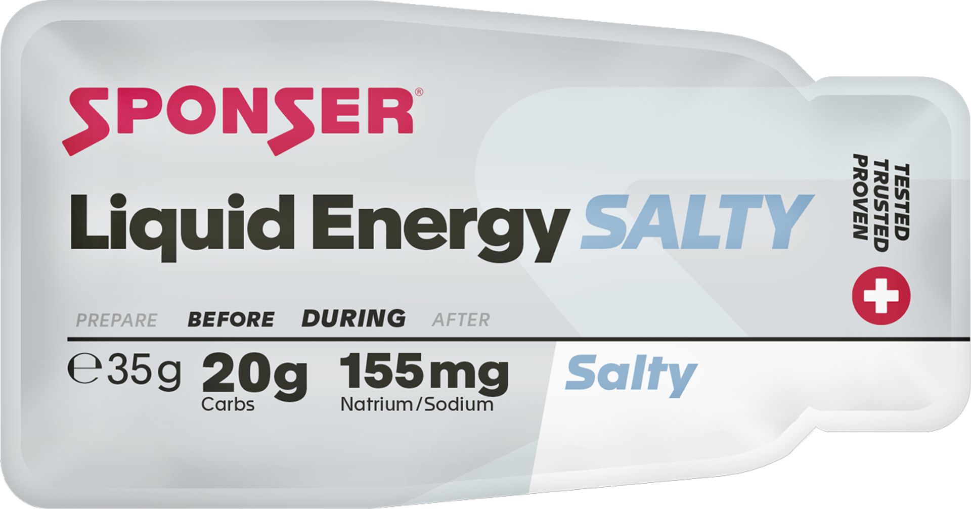 Liquid Energy, Display (40 x 35 g) Sachets / Salty