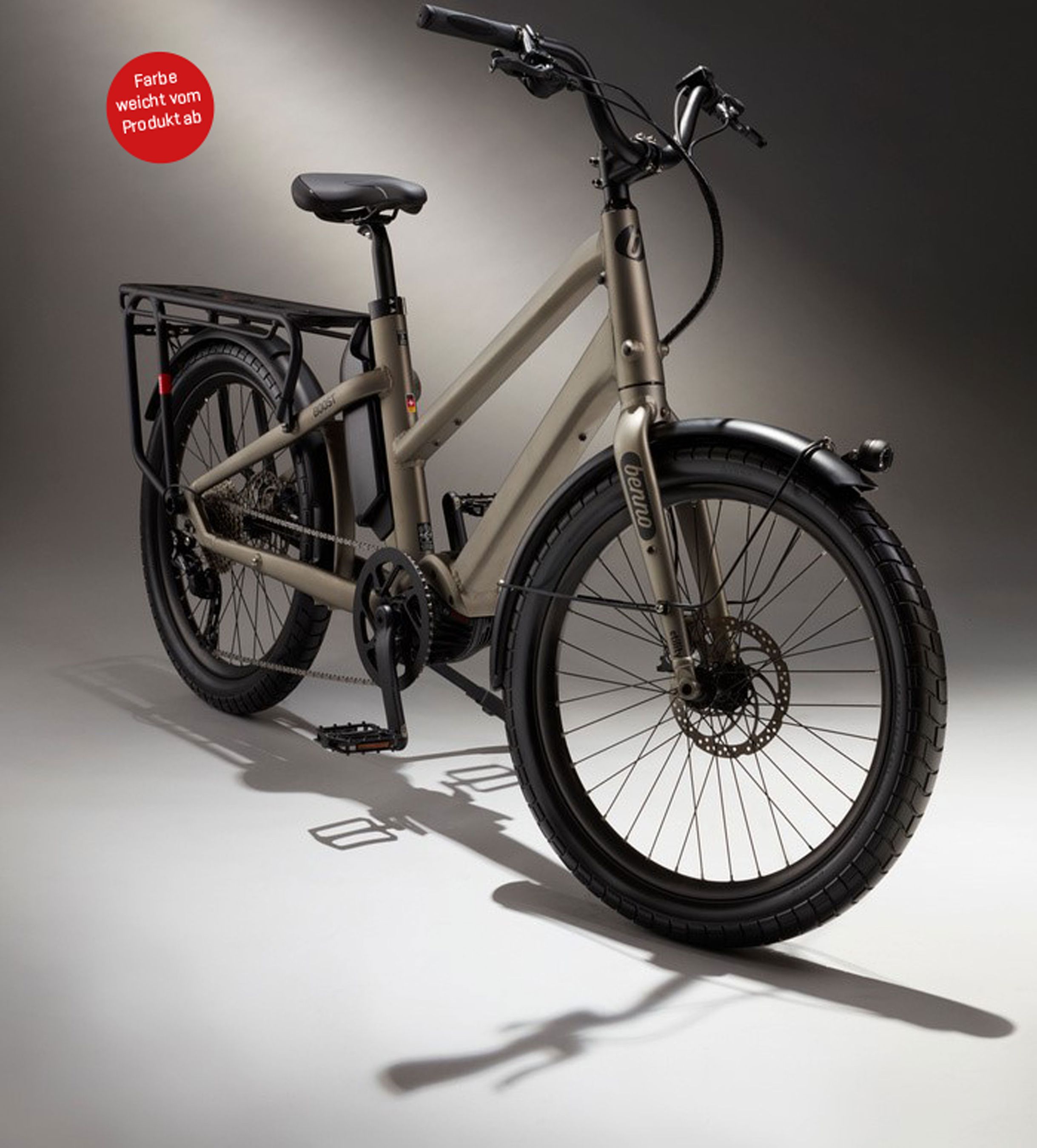 BOOST 10D CX Step Through E-Cargobikes 25km/h / wasabi green