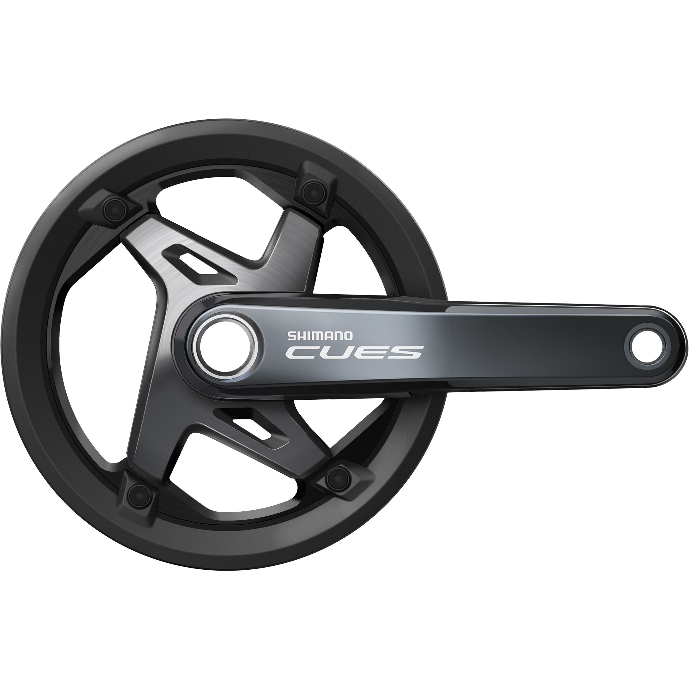 Kettenradgarnitur Cues FC-U8000 Single 9/10/11-Gang / schwarz / 170 mm, 42, ja (einfach)