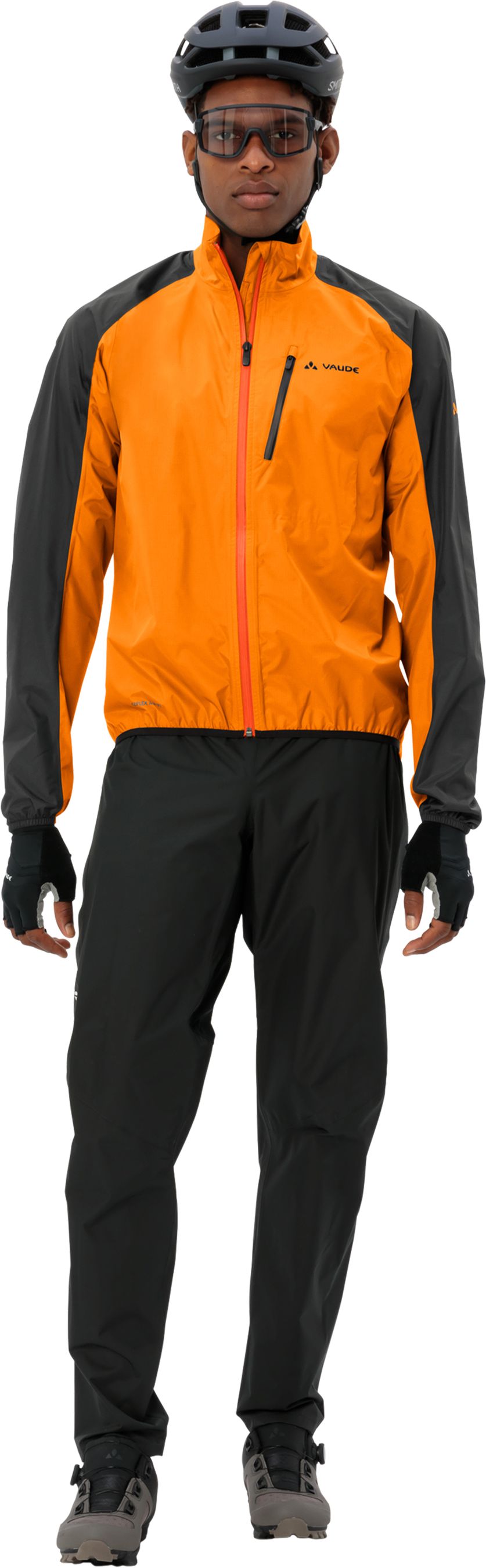DROP III Herren-Regenjacke / kurkuma / XL