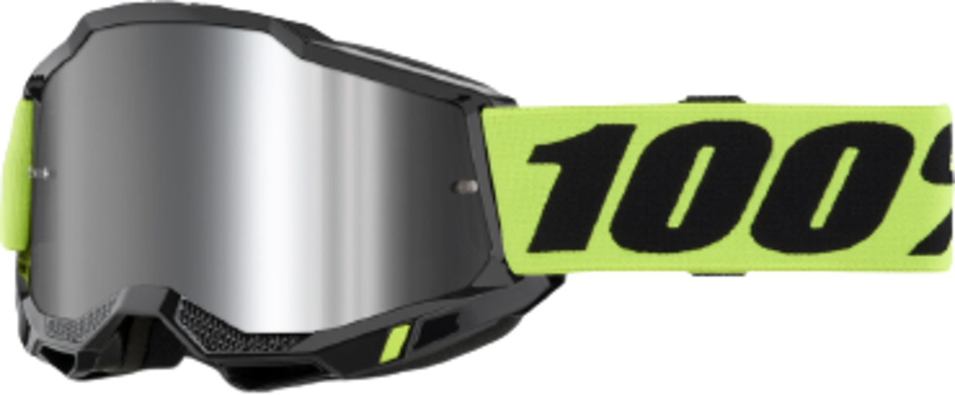 Goggle Accuri 2 / Neon Yellow - Mirror Silver Lens