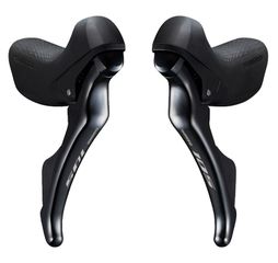 SHIMANO 105 R7000 Brems-/Schal / schwarz / Paar, 2x11, mit Kabel + Hülle