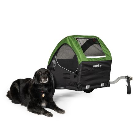 TAIL WAGON Hundeanhänger / grün/schwarz