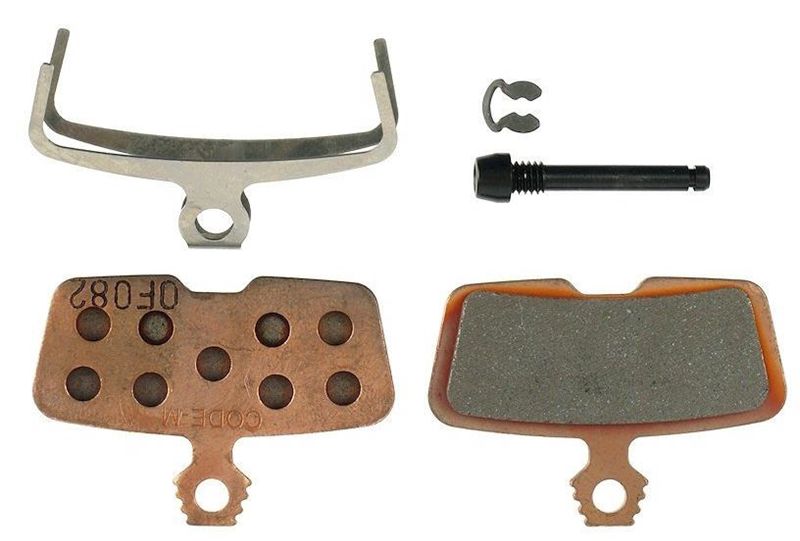 CODE/GUIDE RE Bremsbelag ab Jg. 2011 / gesintert/Trägerplatte Stahl / kupferfarbig