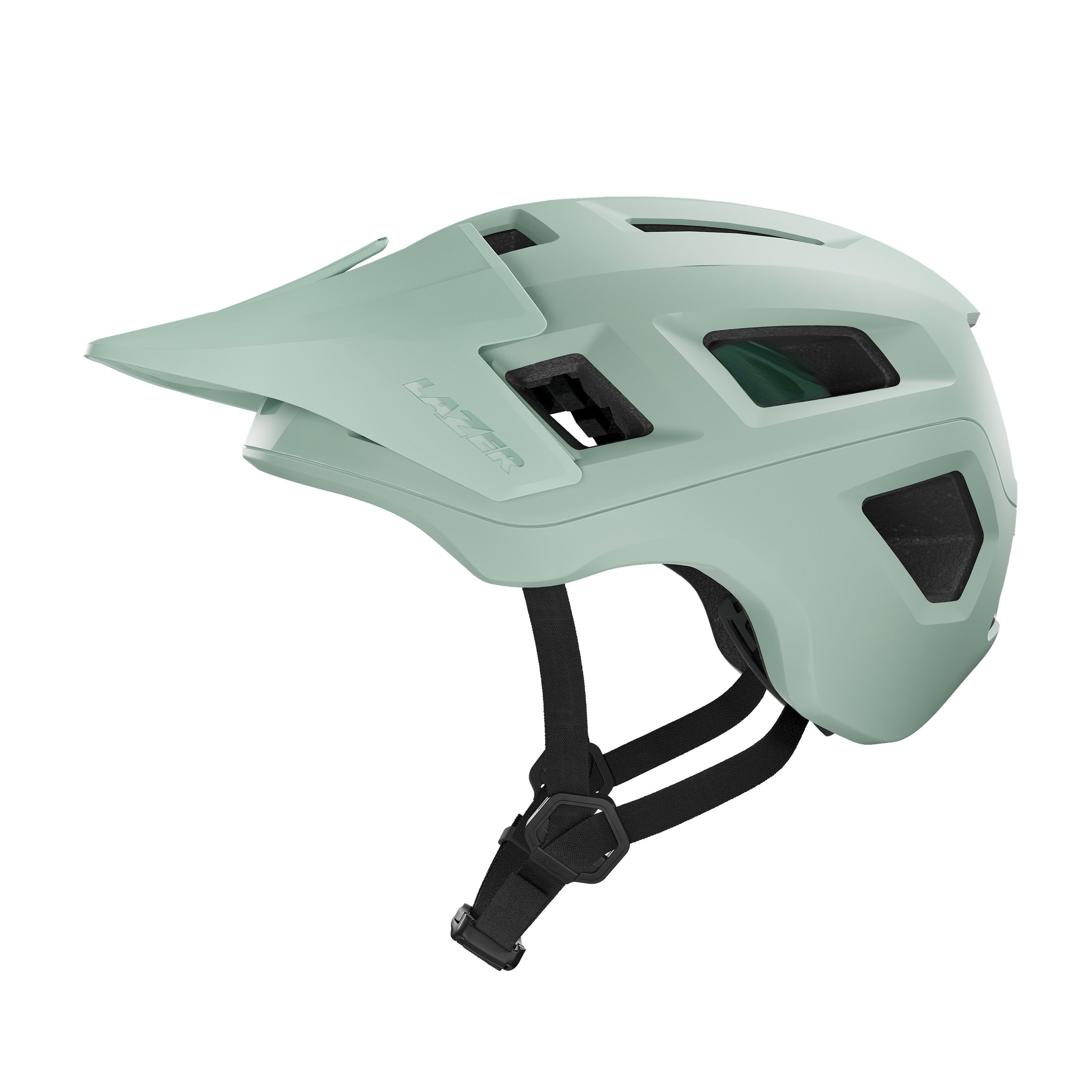 LAZER Unisex MTB Coyote KinetiCore Helm / matte mint / S