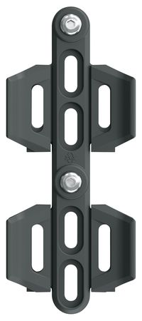 Adapter Bidonhalter Cage Shifter+ Plus schwarz / schwarz