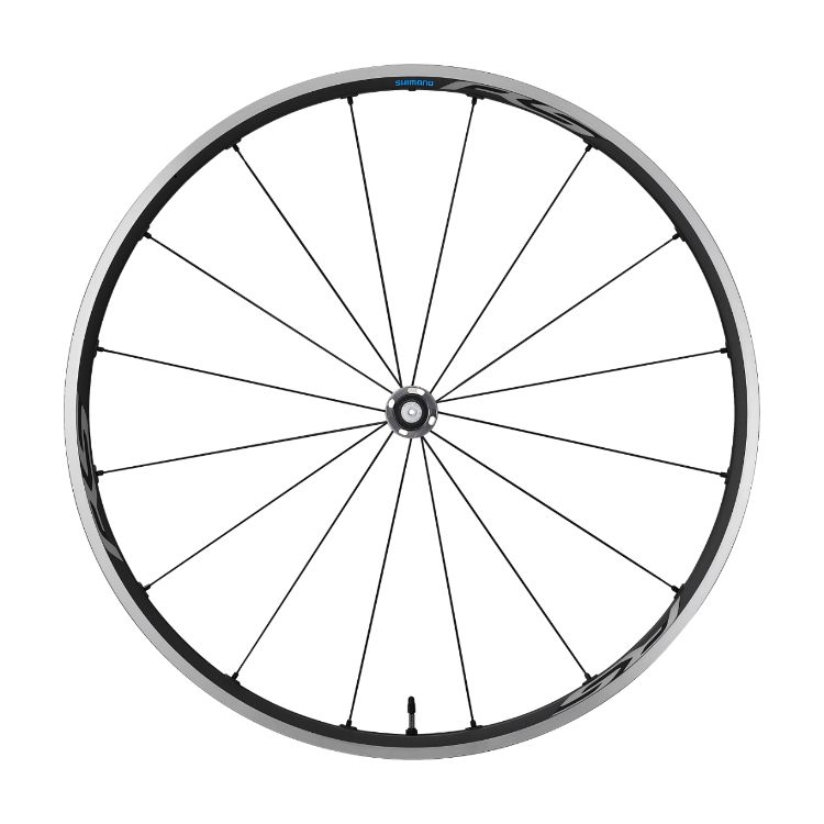 Road Radsatz WH-RS500 / grau / Vorderrad, QR, 16, Straight spoke
