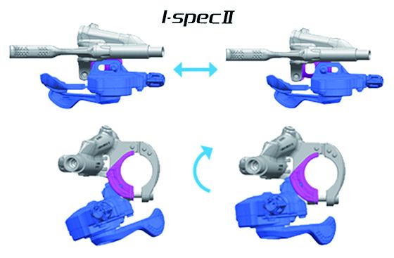 Schalthebel XTR SL-M9000 I-Spec II / Schwarz / rechts, 11, 108 g