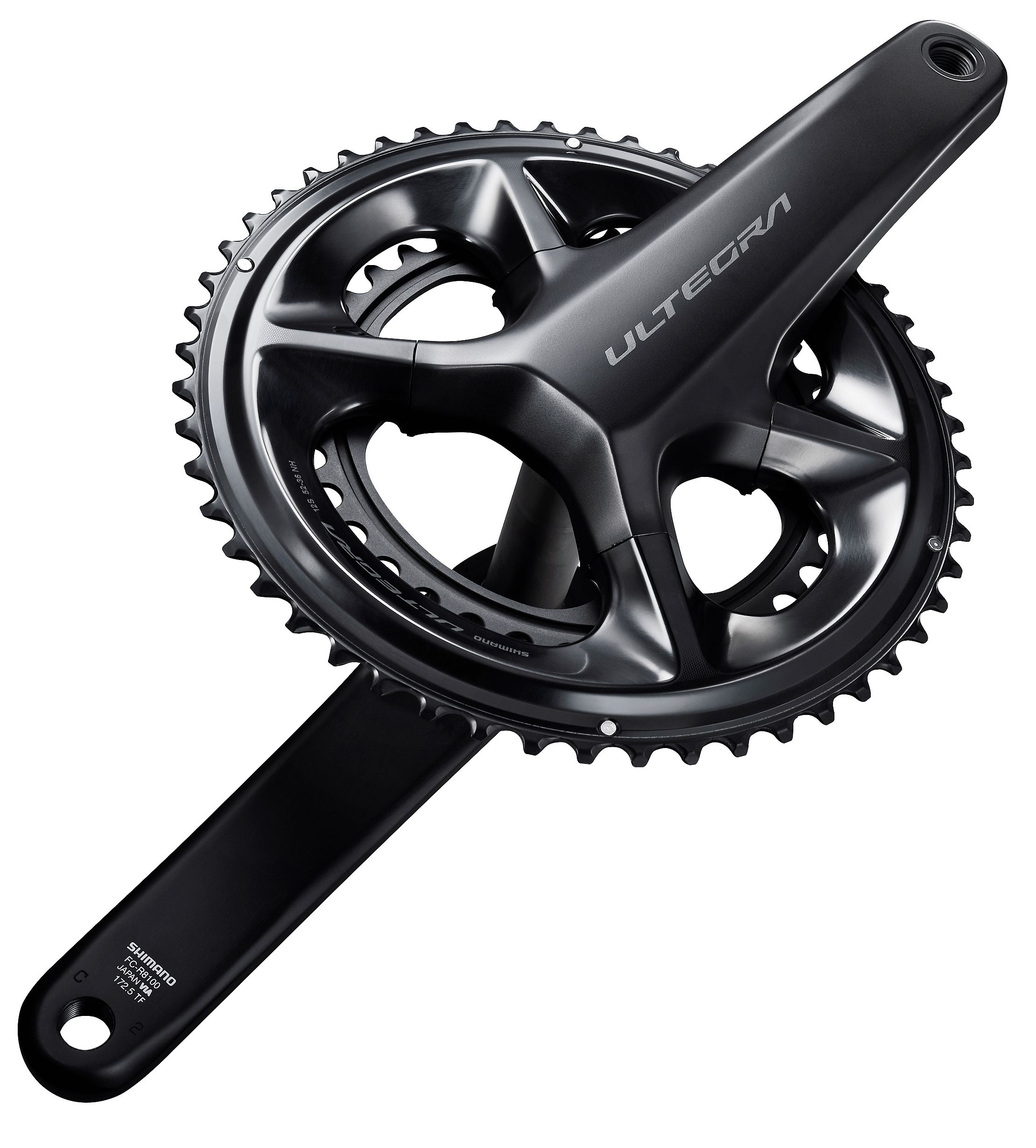 Kettenradgarnitur Ultegra FC-R8100 Double / Schwarz / 165 mm, 46x36, Box