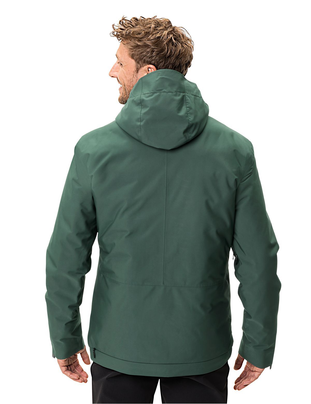CYCLIST WARM Herren-Regenjacke / dusty forest / L