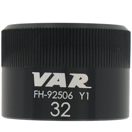 Steckschlüssel 6-Kant schwarz / schwarz / 32 mm