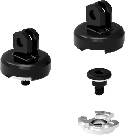 LED QPRO MOUNT Gopro Adapter für Lezyne Frontlampen / black
