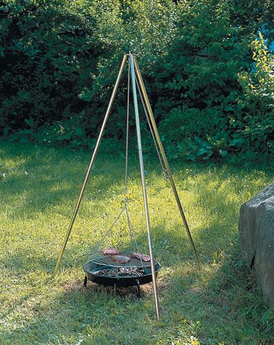 Schwenkgrill Grilldreibein mit Rost