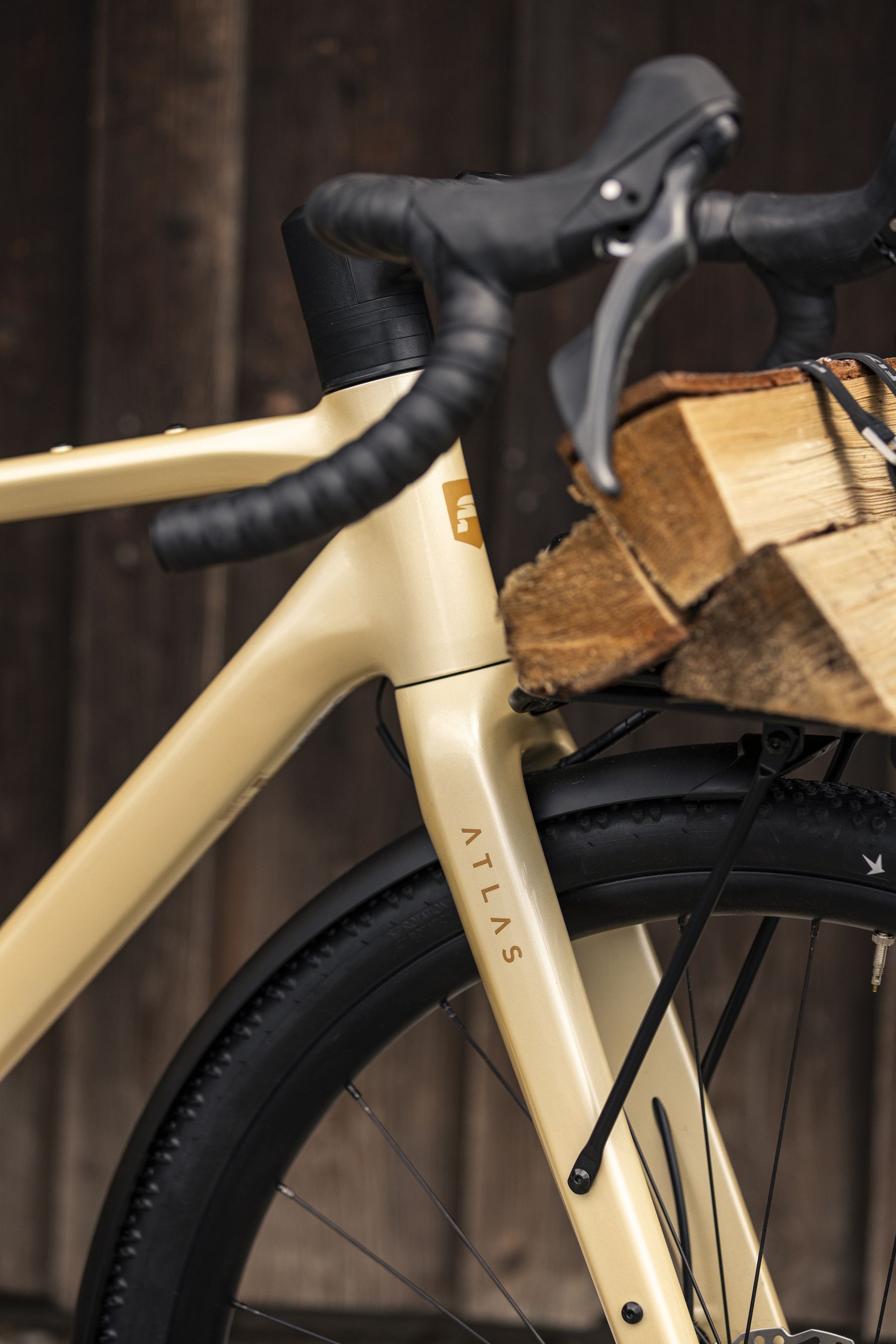 ATLAS 6.8 EQP Gravelbike / Sand/Oak / S