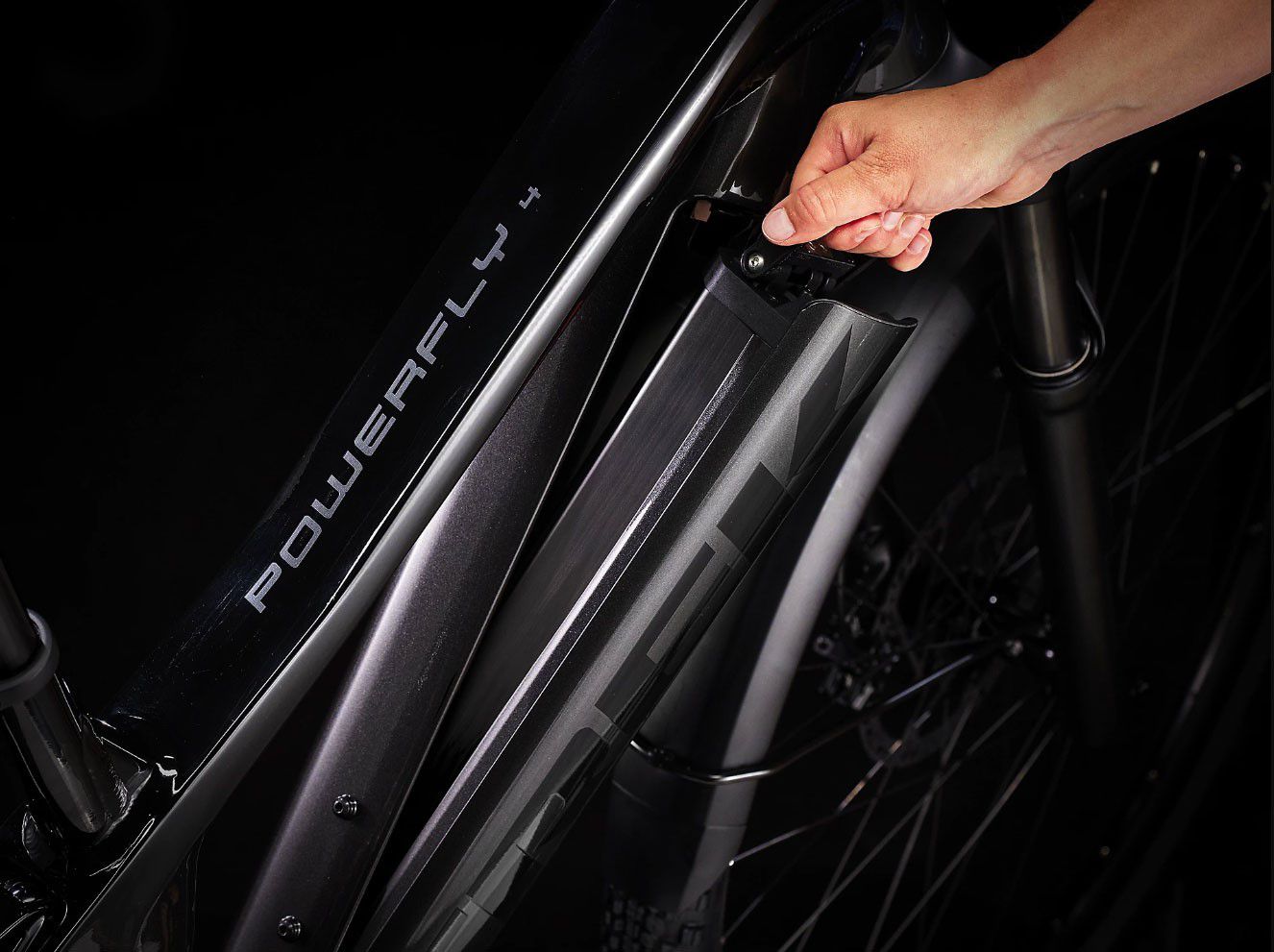 POWERFLY FS 4 EQ GEN3 Crossover E-Bike / matte dnister black gloss trek black / XS