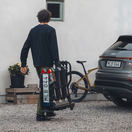 EASYFOLD 3 Veloträger / schwarz / für 2 Velos