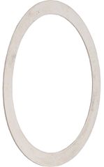 CENTERLOCK SHIMS, Stahl, 2 Stk. / silber / 0.2mm
