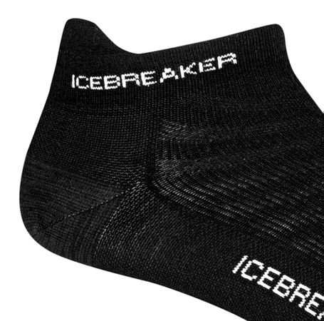 RUN+ UL MICRO Unisex-Merino-Socken / black/snow / XL=47-49