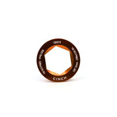 Next And Turbine Crank DS Puller Cap W/Washer M25 / orange