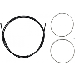 Shift Cable and Housing Kit stainless steel 4mm / white