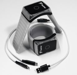 FLASHER ARMBAND Blinkerarmbänder / schwarz