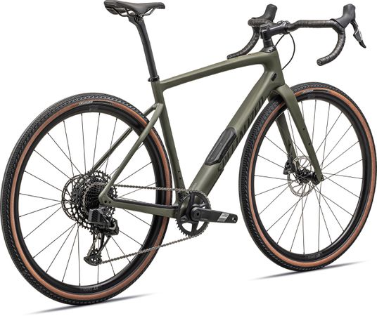 DIVERGE COMP CARBON Gravelbike / satin oak green smoke / 54 CM