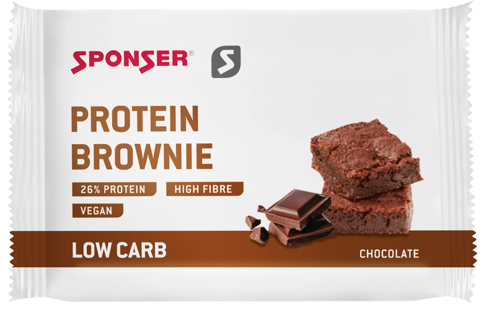 VEGAN PROTEIN BROWNIE / Chocolate / 50g
