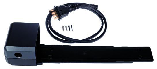 Batterie-Halter Gepäckträgerakku STEPS BM-E6000 / grau / für ABUS Schloss (exkl.)