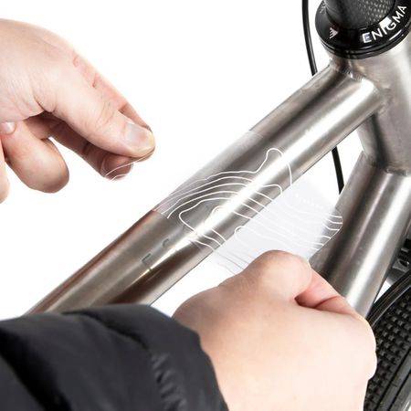 Bicycle Protection Kit / transparent/white / 3 x 3 x 5 cm