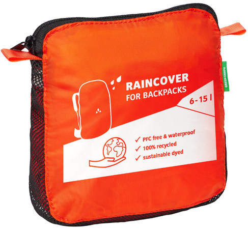 RAINCOVER Rucksackregenhülle / orange / 6-15l