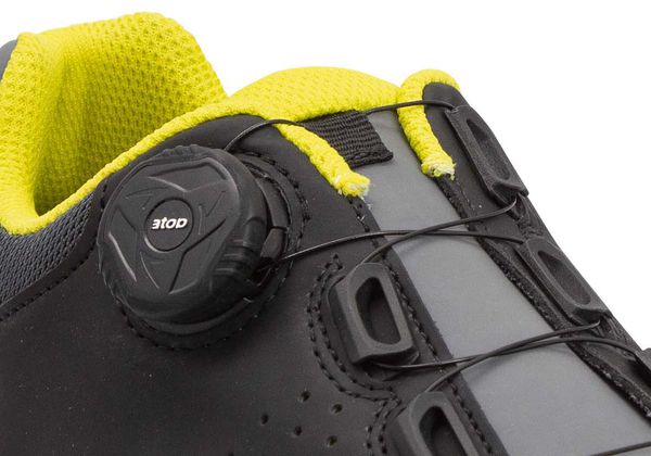 TREMOLA 2.0 Damen Veloschuhe / schwarz gelb / 37