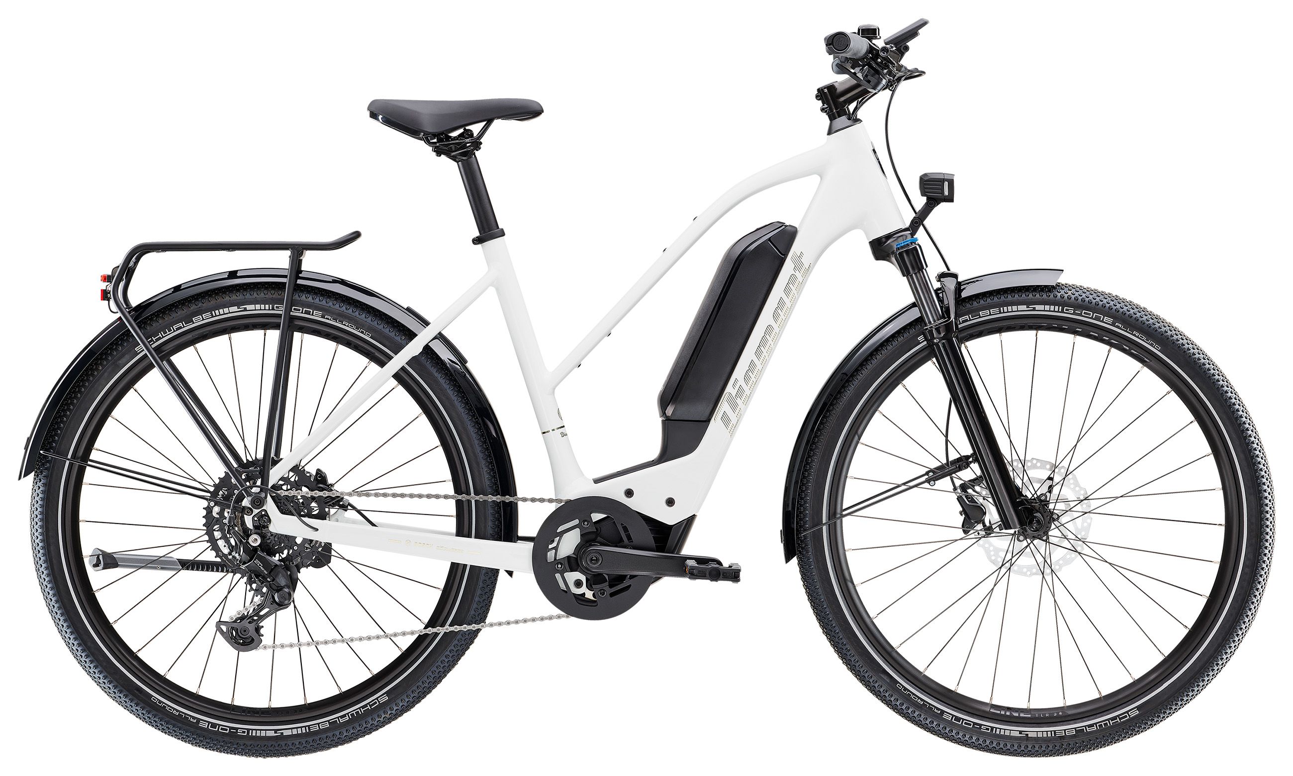 ZING GEN 2 TRAPEZ 545 E-City- u. Alltagsvelo / Weiss / M